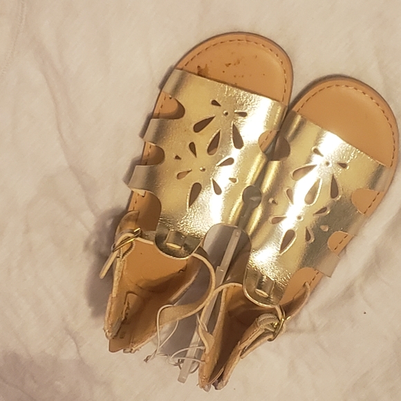 Gold Sandals - Picture 6 of 6